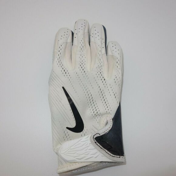 NEW Nike Vapor Knit NFL Football Receiver Gloves White Black Size Men's 4XL - Picture 2 of 6